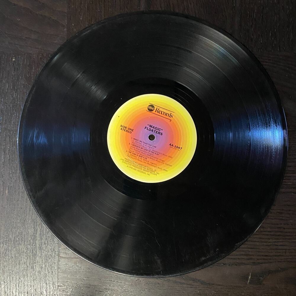 Floaters "Magic" 1978 Soul/Funk LP, Original ABC Pressing NO CASE